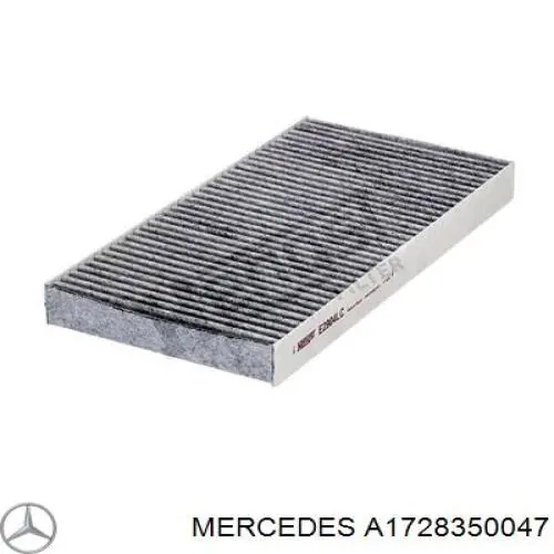 Фильтр салона Mercedes A1728350047