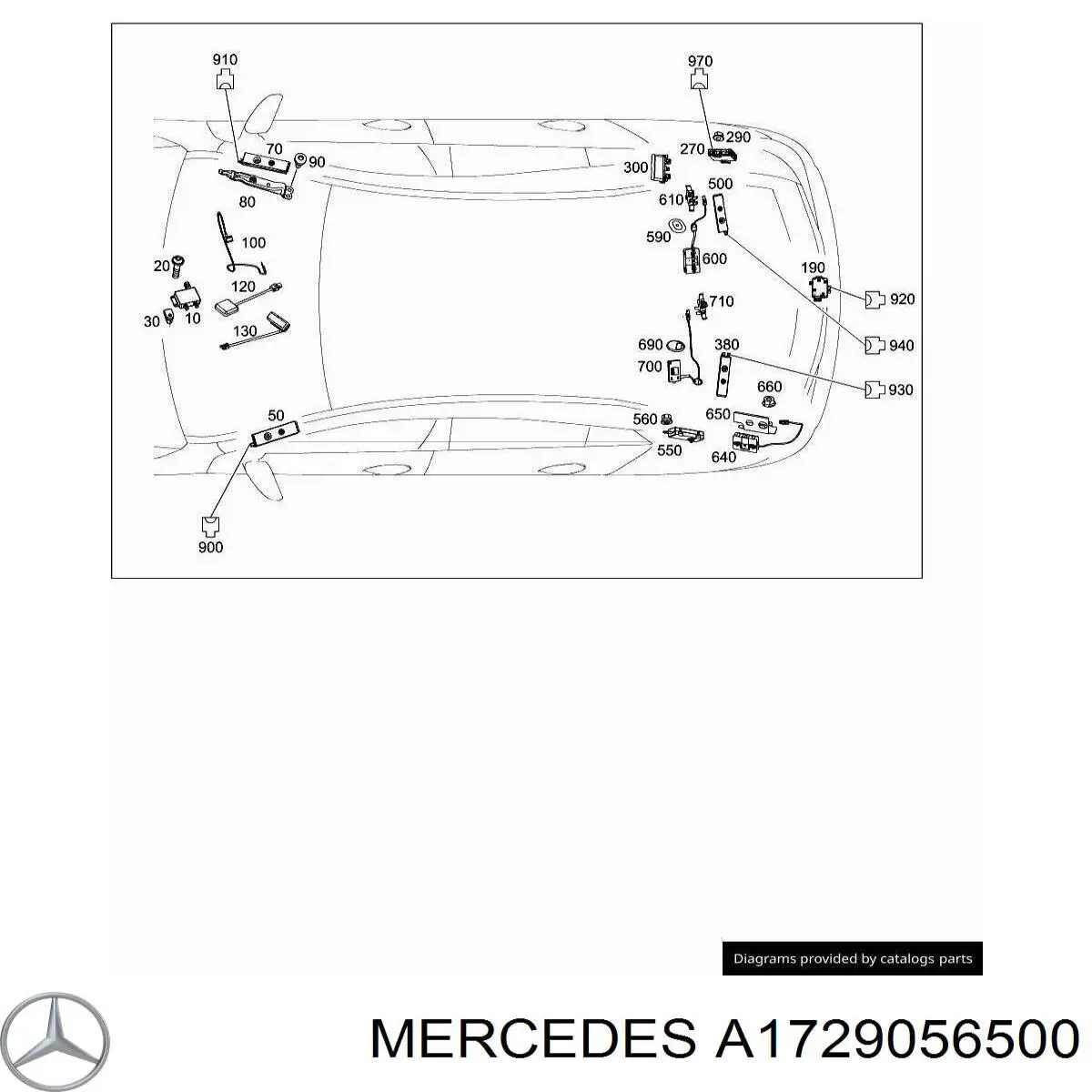  A1729056500 Mercedes