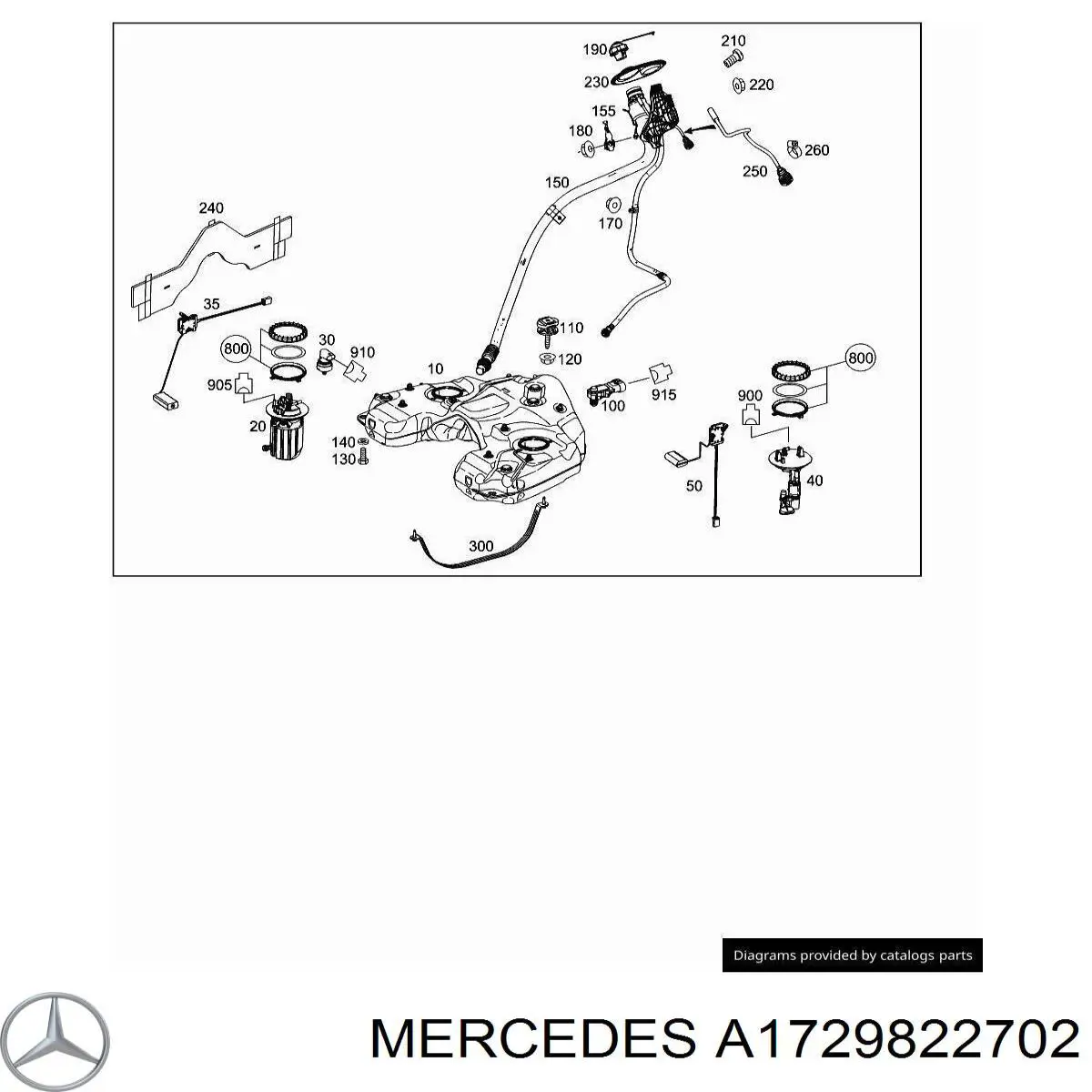  Mercedes A1729822702 цена, от 2.53 USD