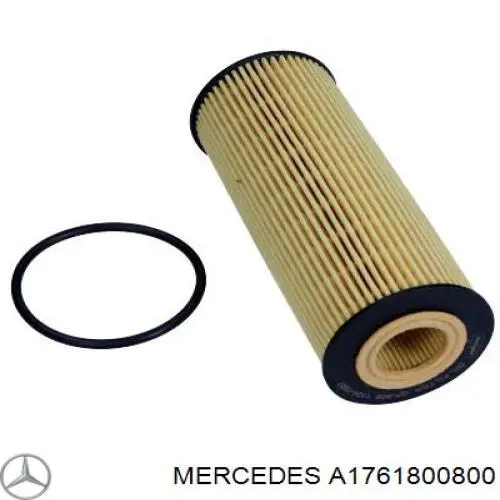 A1761800800 Mercedes масляный фильтр