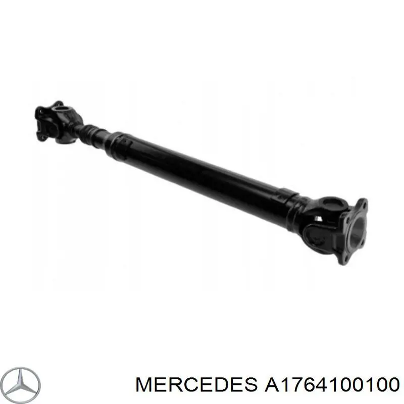 176410020064 Mercedes junta universal traseira montada