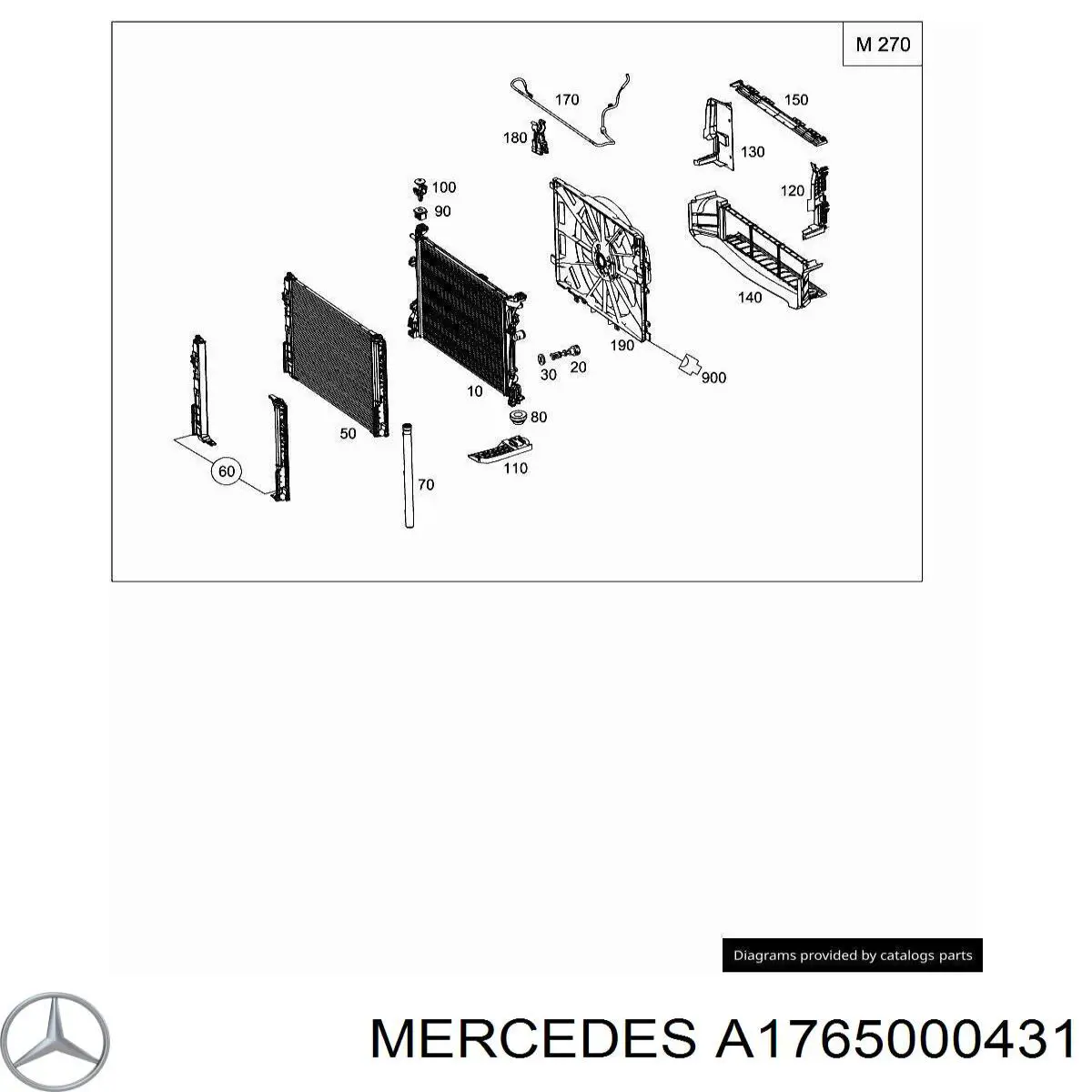 A1765000431 Mercedes 