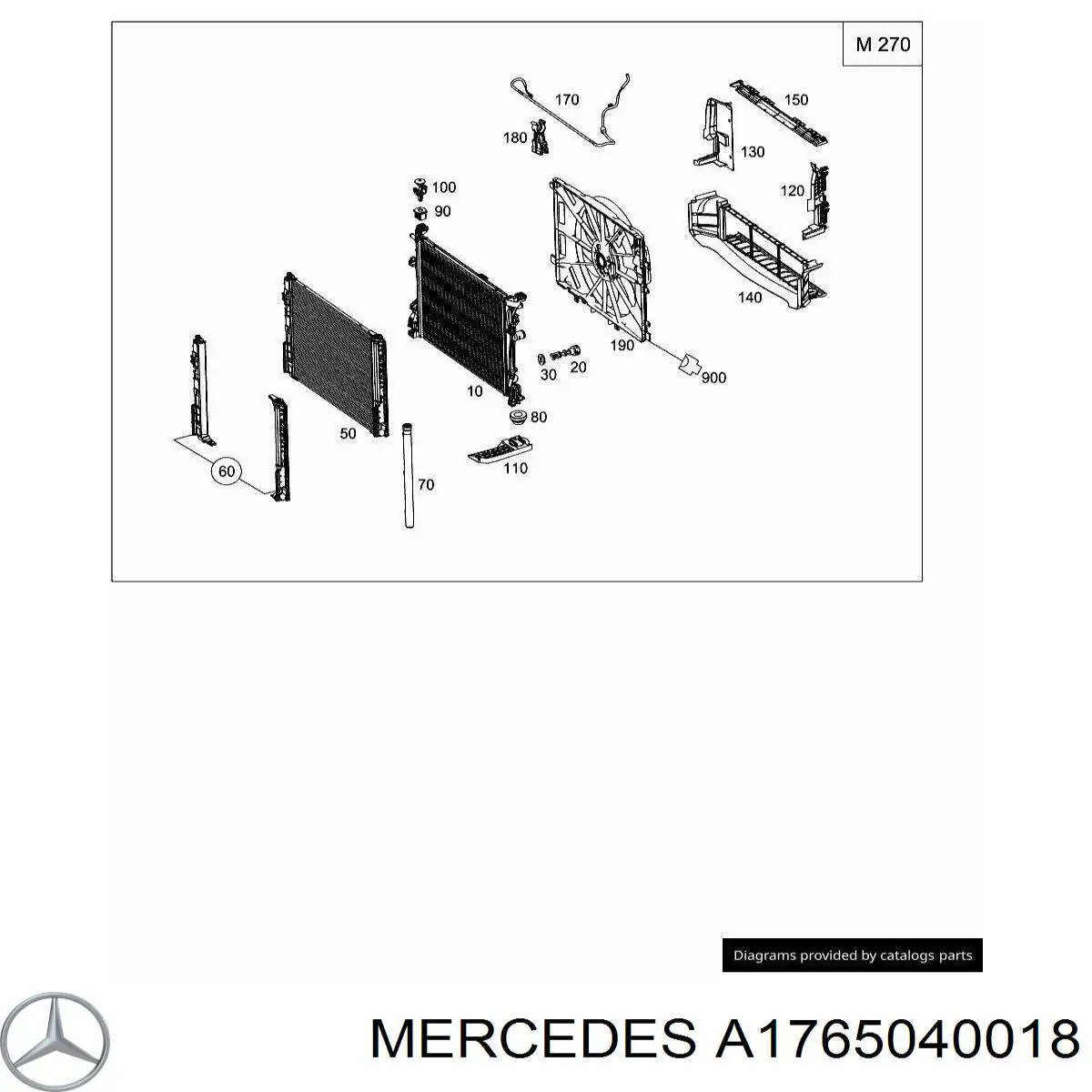  A1765040018 Mercedes