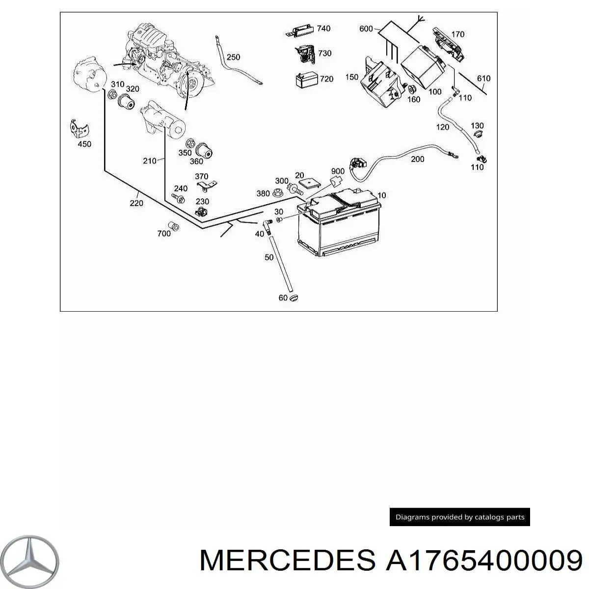  A1765400009 Mercedes