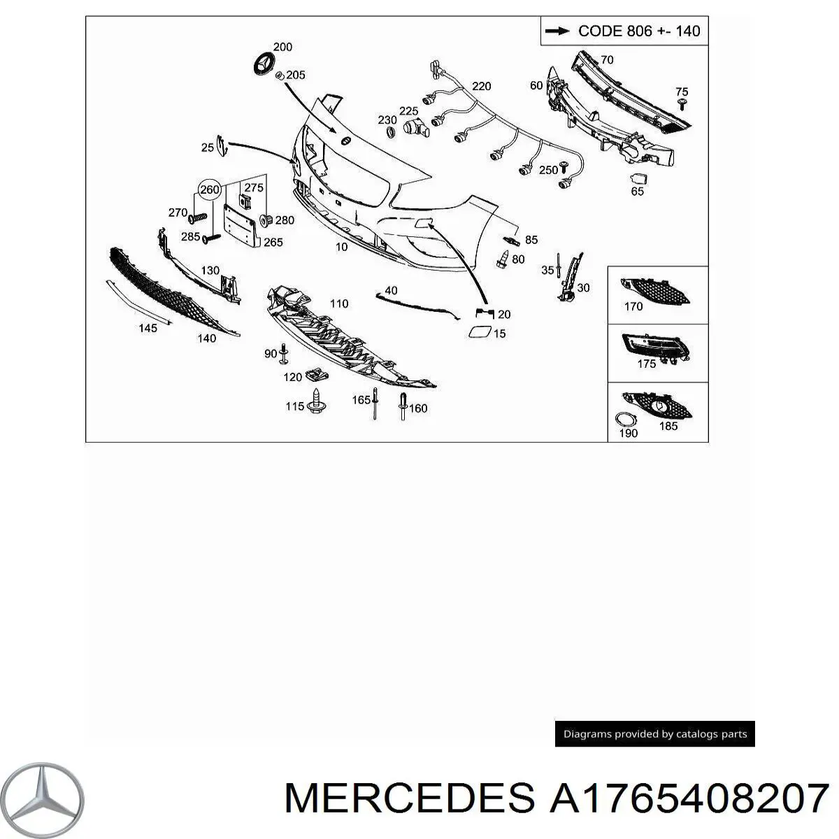 A1765408207 Mercedes 