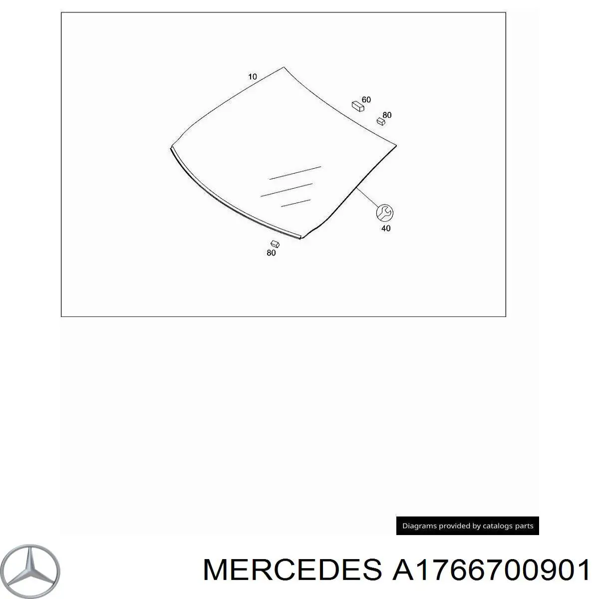 A1766700901 Mercedes 