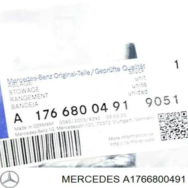  Mercedes A1766800491 цена, от 19.00 USD