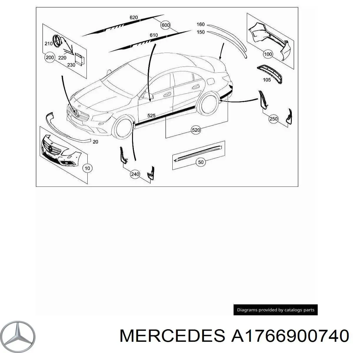  A1766900740 Mercedes