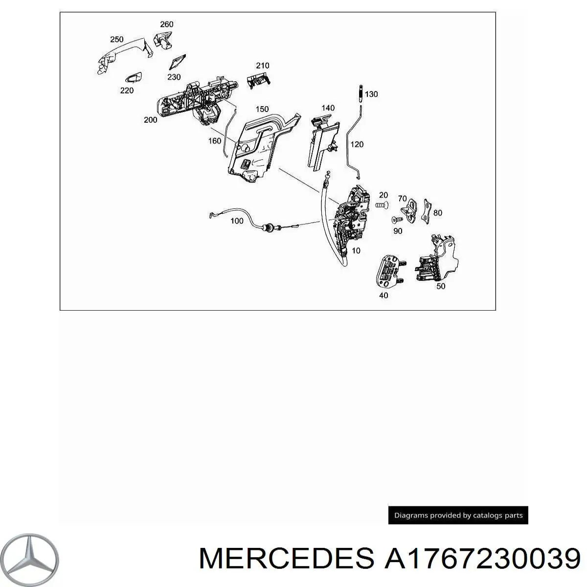 A1767230039 Mercedes 