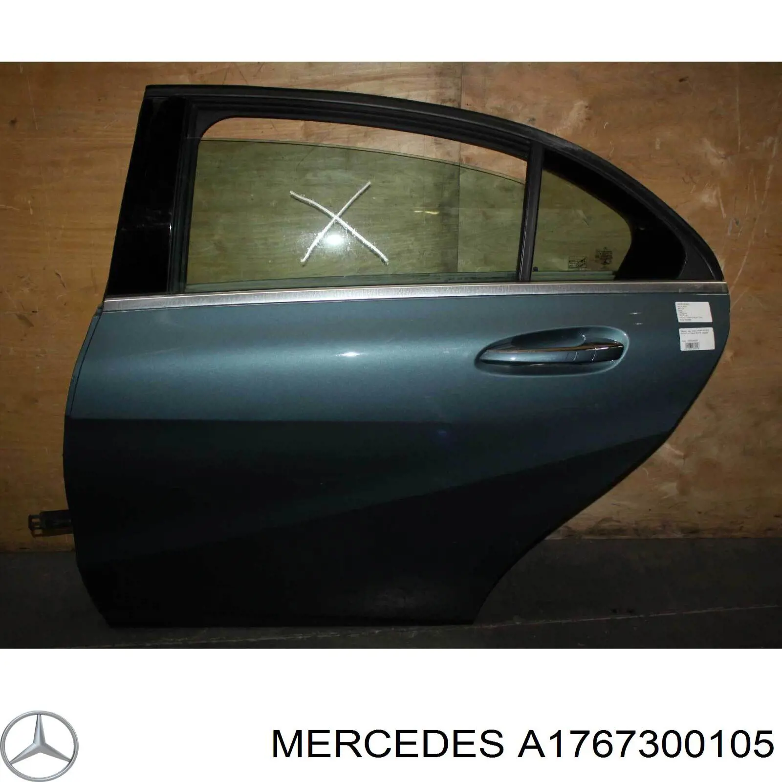 Porta traseira esquerda para Mercedes A (W176)