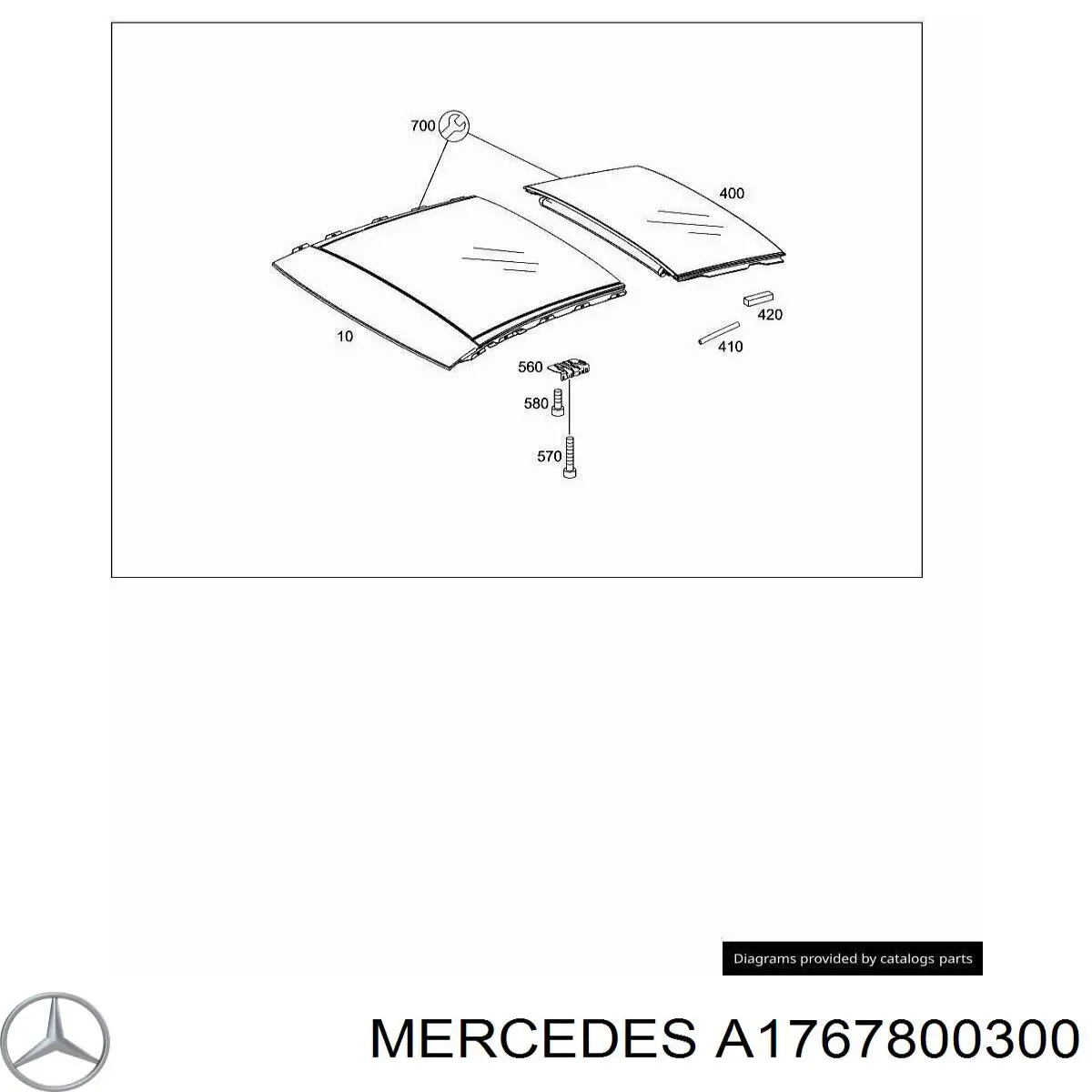 A1767800300 Mercedes 