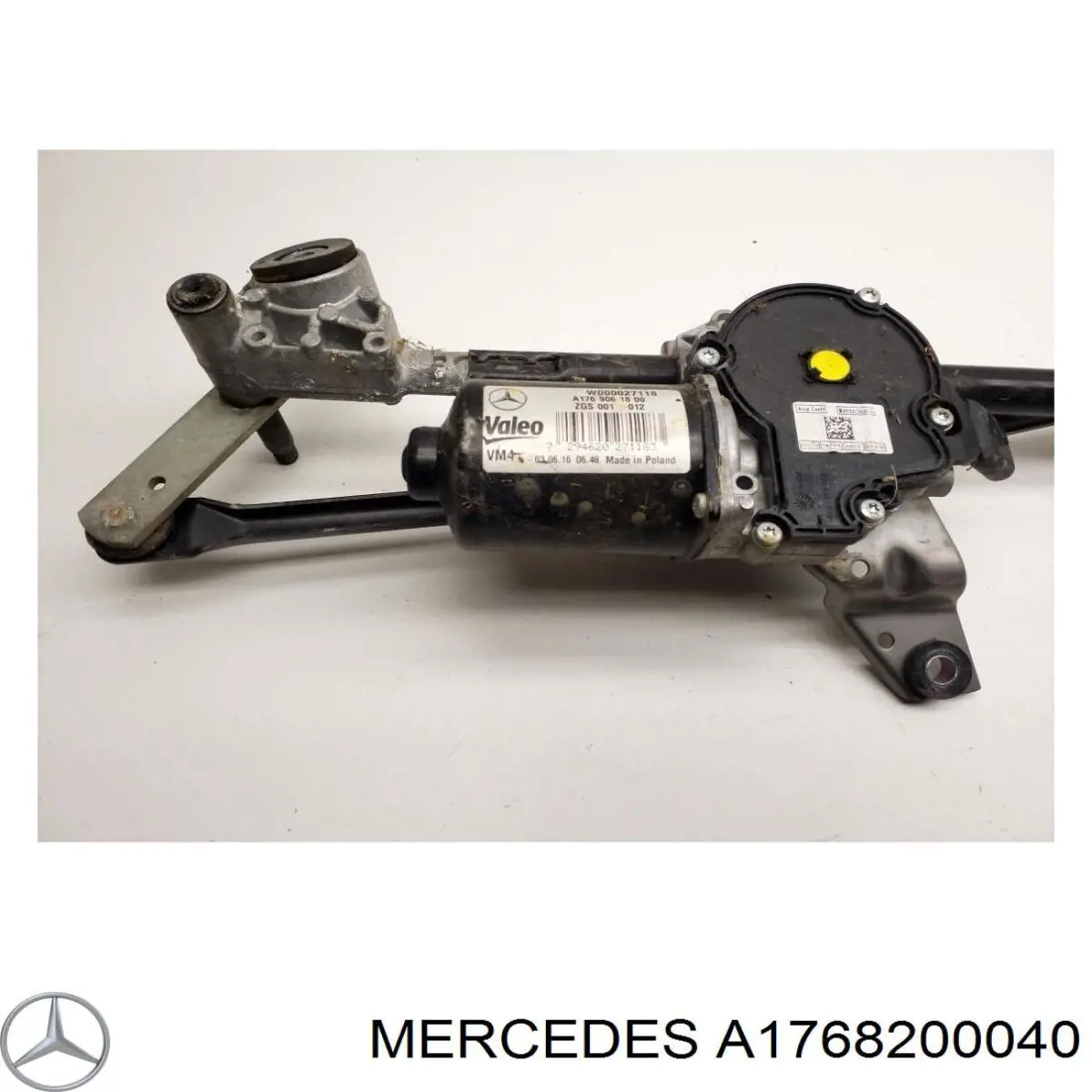 Трапеция щеток лобового стекла Mercedes A1768200040 цена, от 21.83 USD