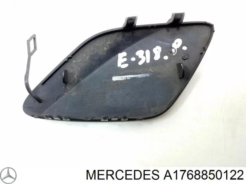 Заглушка буксировочного крюка A1768850122 Mercedes