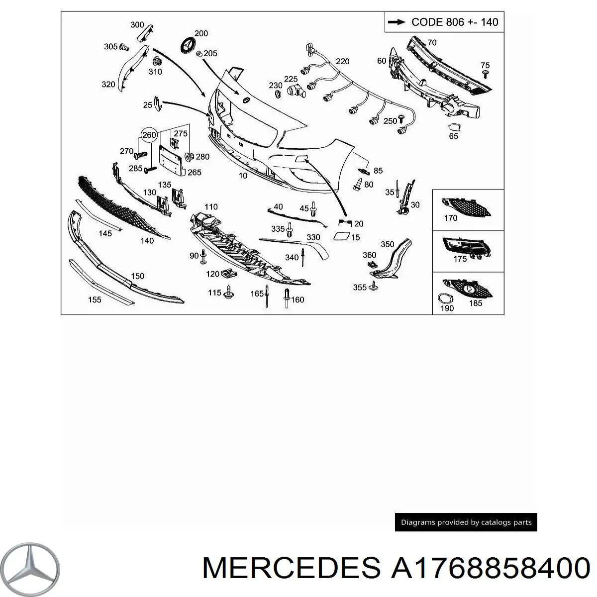 A176885840064 Mercedes 