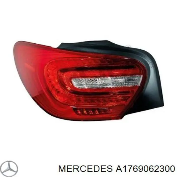 Задняя левая внешняя фара Mercedes A1769062300 цена, от 234.56 USD