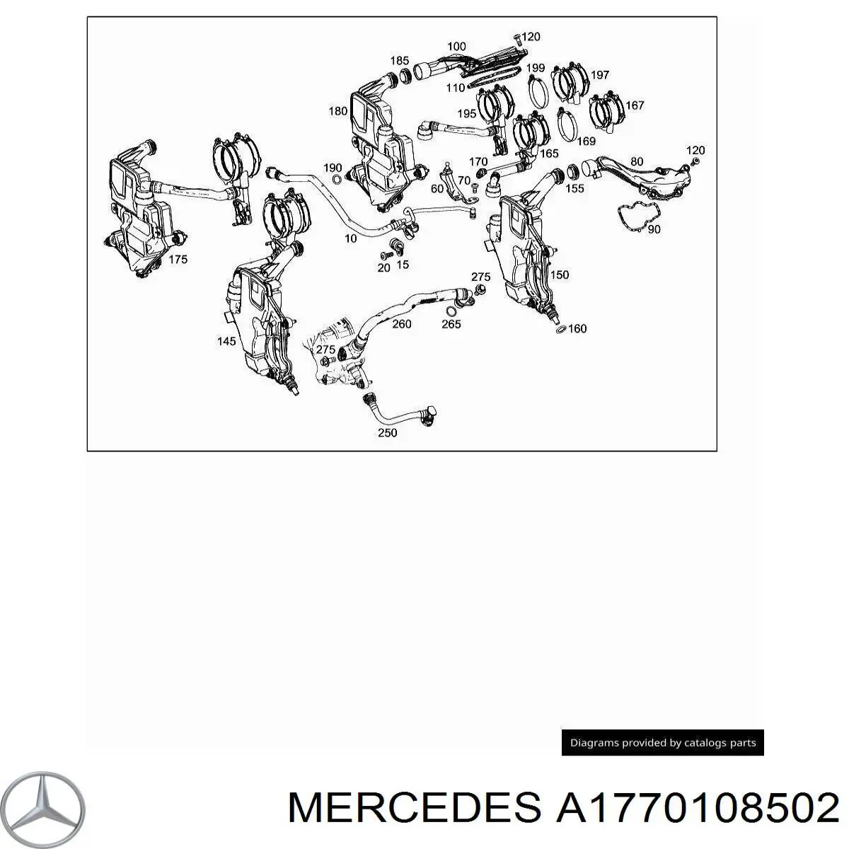 A1770108502 Mercedes 