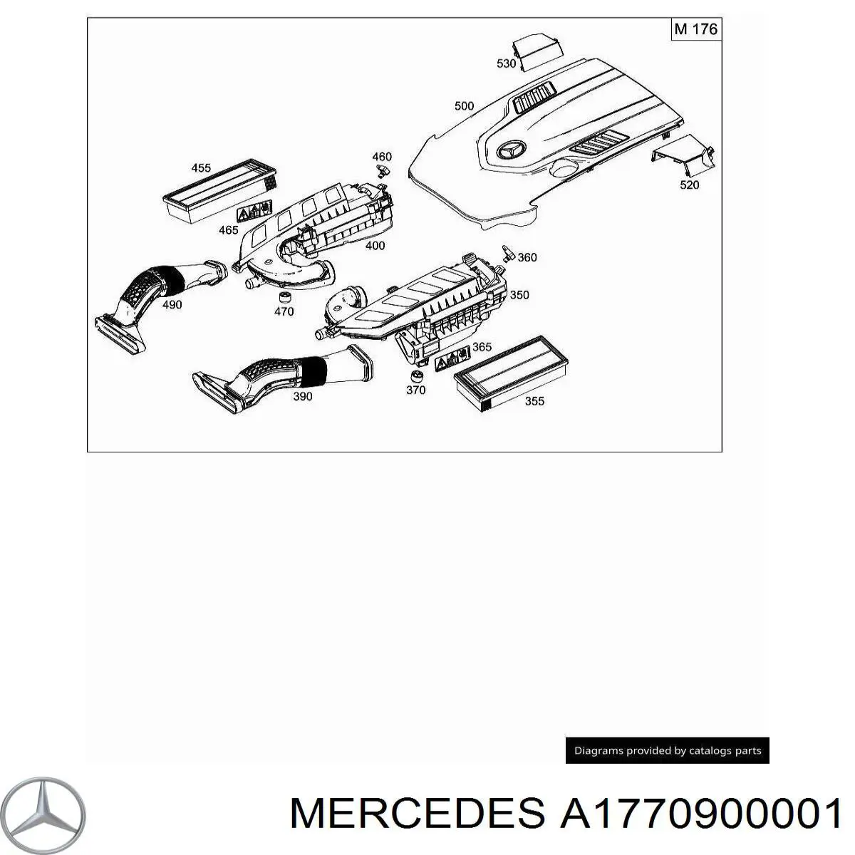 A1770900001 Mercedes 