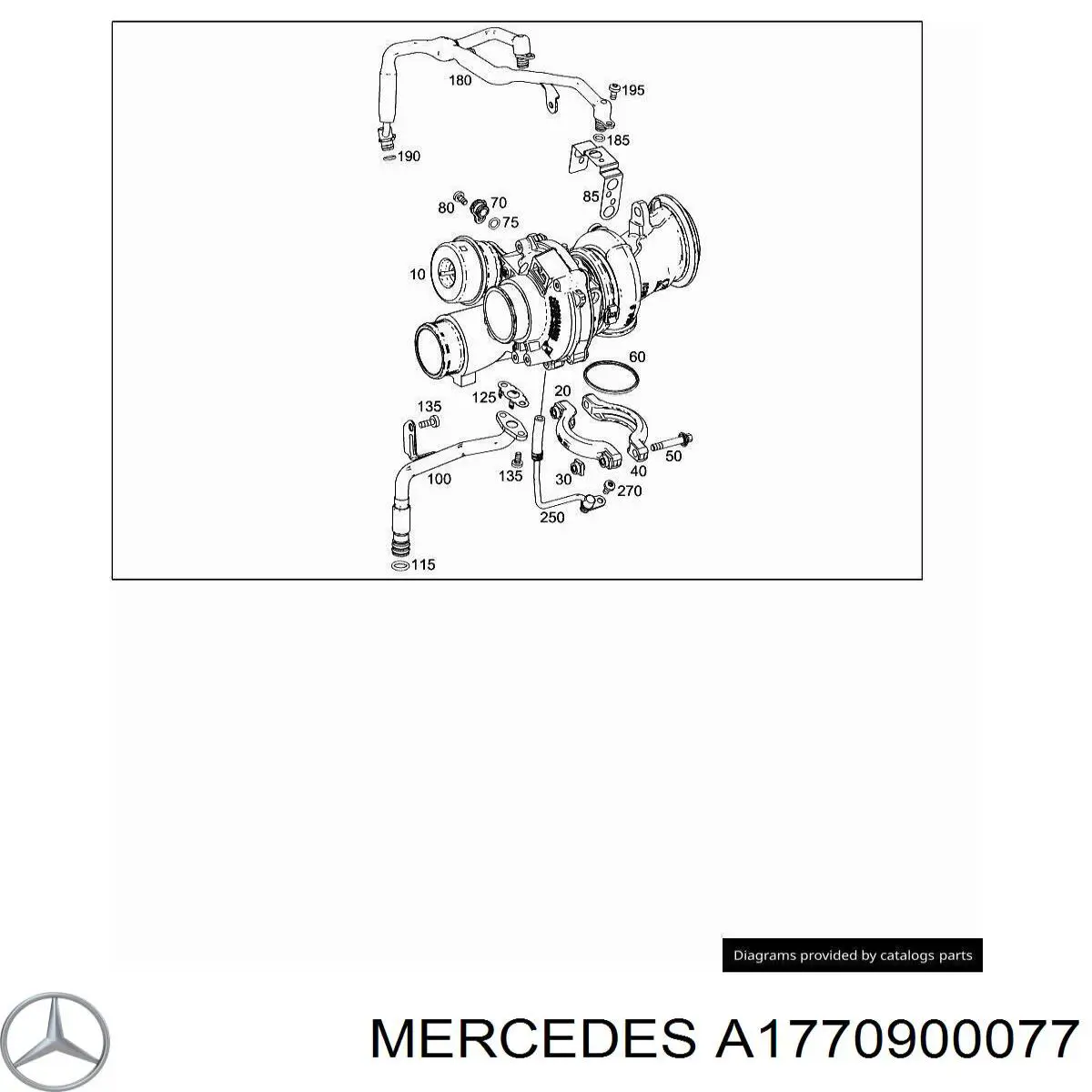 A1770900077 Mercedes 