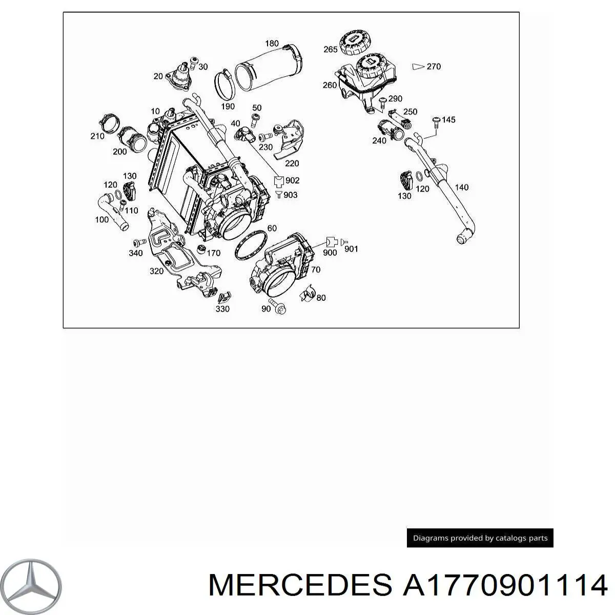 CI540000P Mahle Original Охладитель наддувочного воздуха