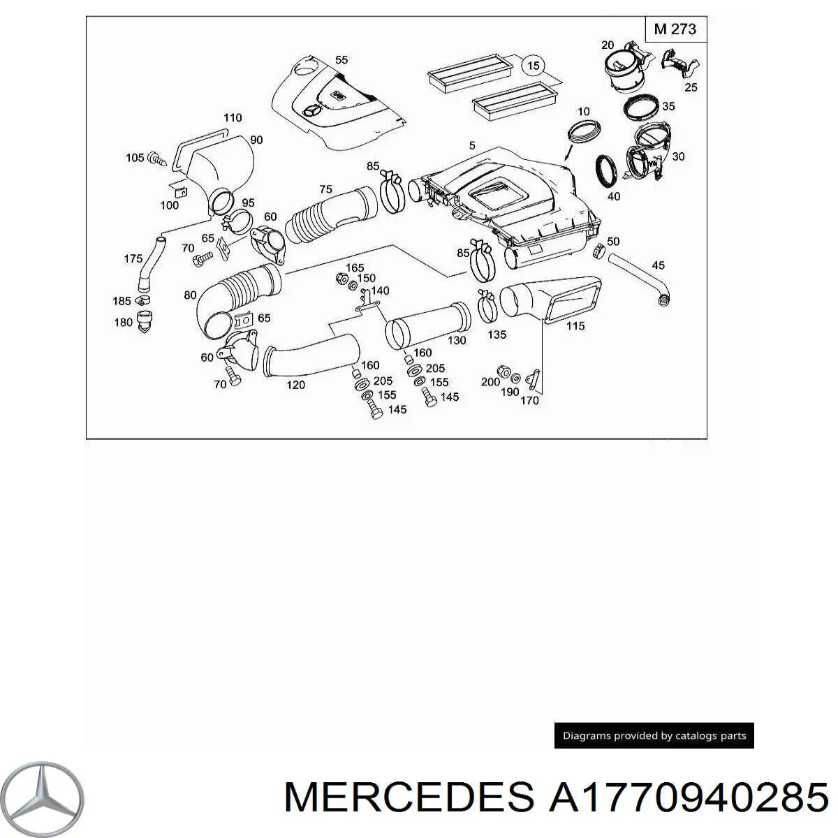 Купить A177094028564 Mercedes 