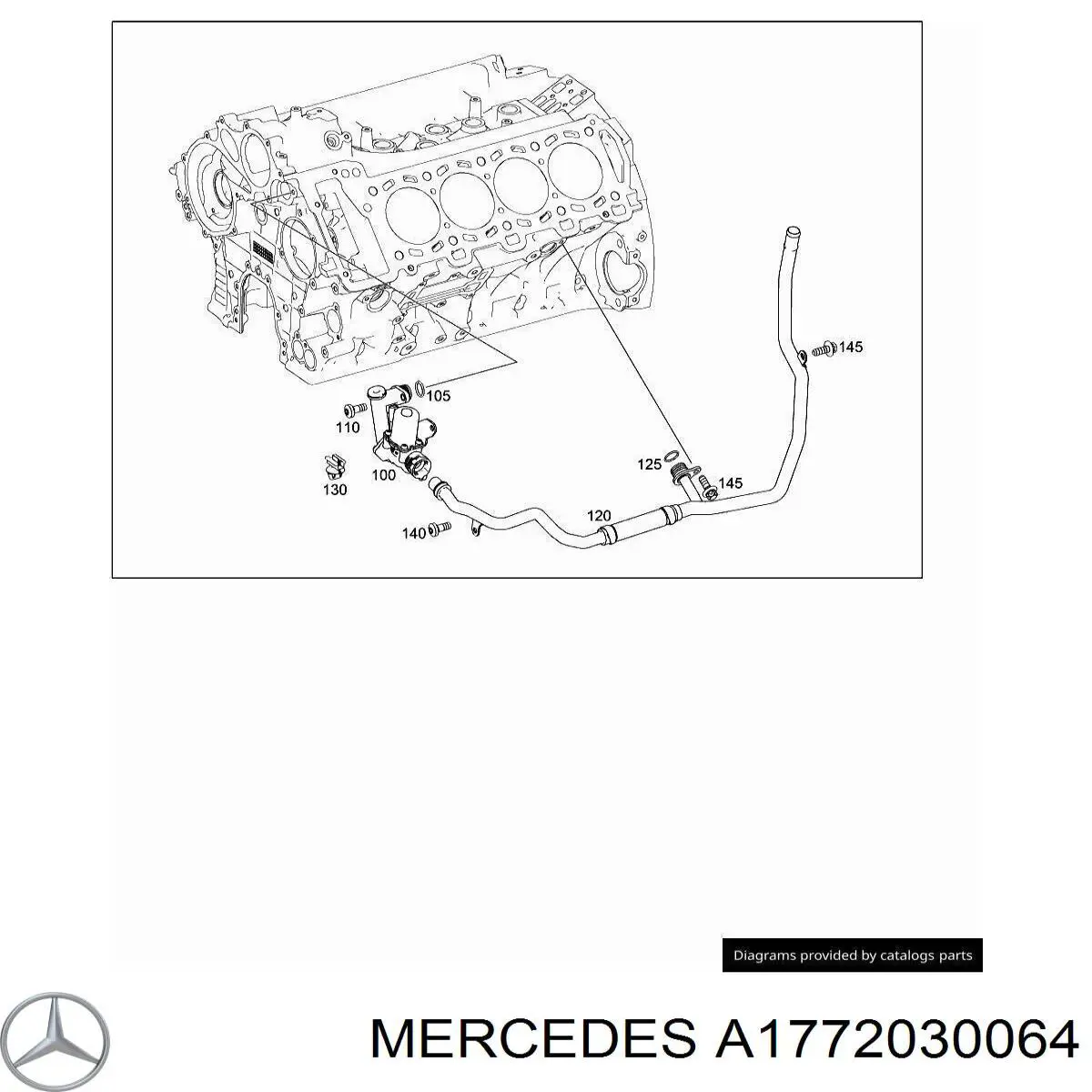  Mercedes A1772030064 цена, от 150.76 USD