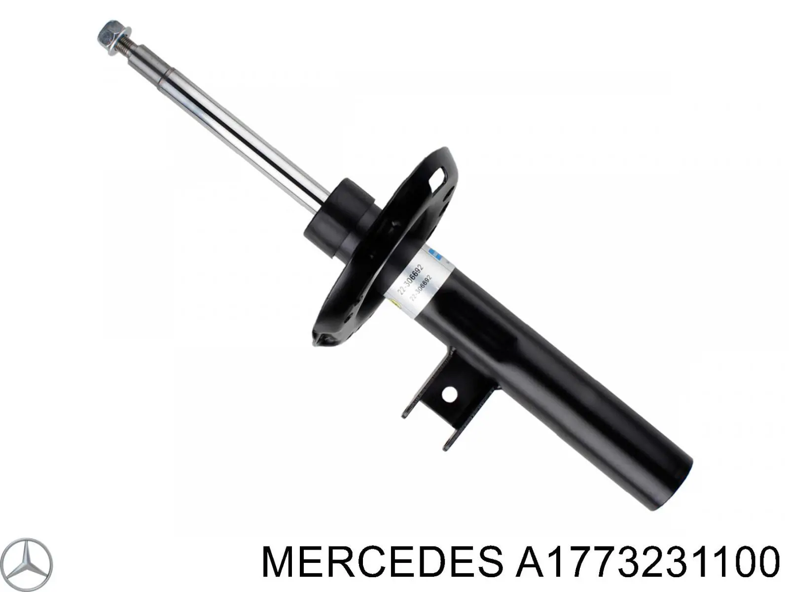 Амортизатор передней подвески левой Mercedes A1773231100 цена, от 7205.69 UAH