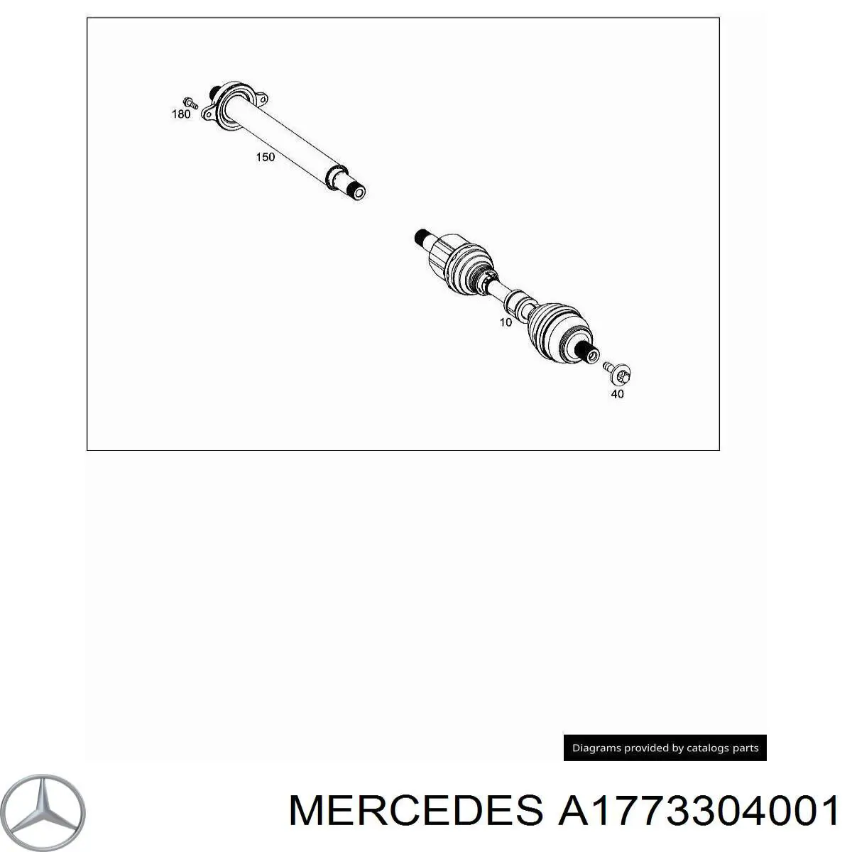 A1773304001 Mercedes 