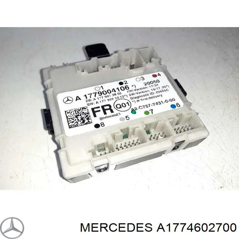 Колонка рулевого управления на Mercedes A  W177