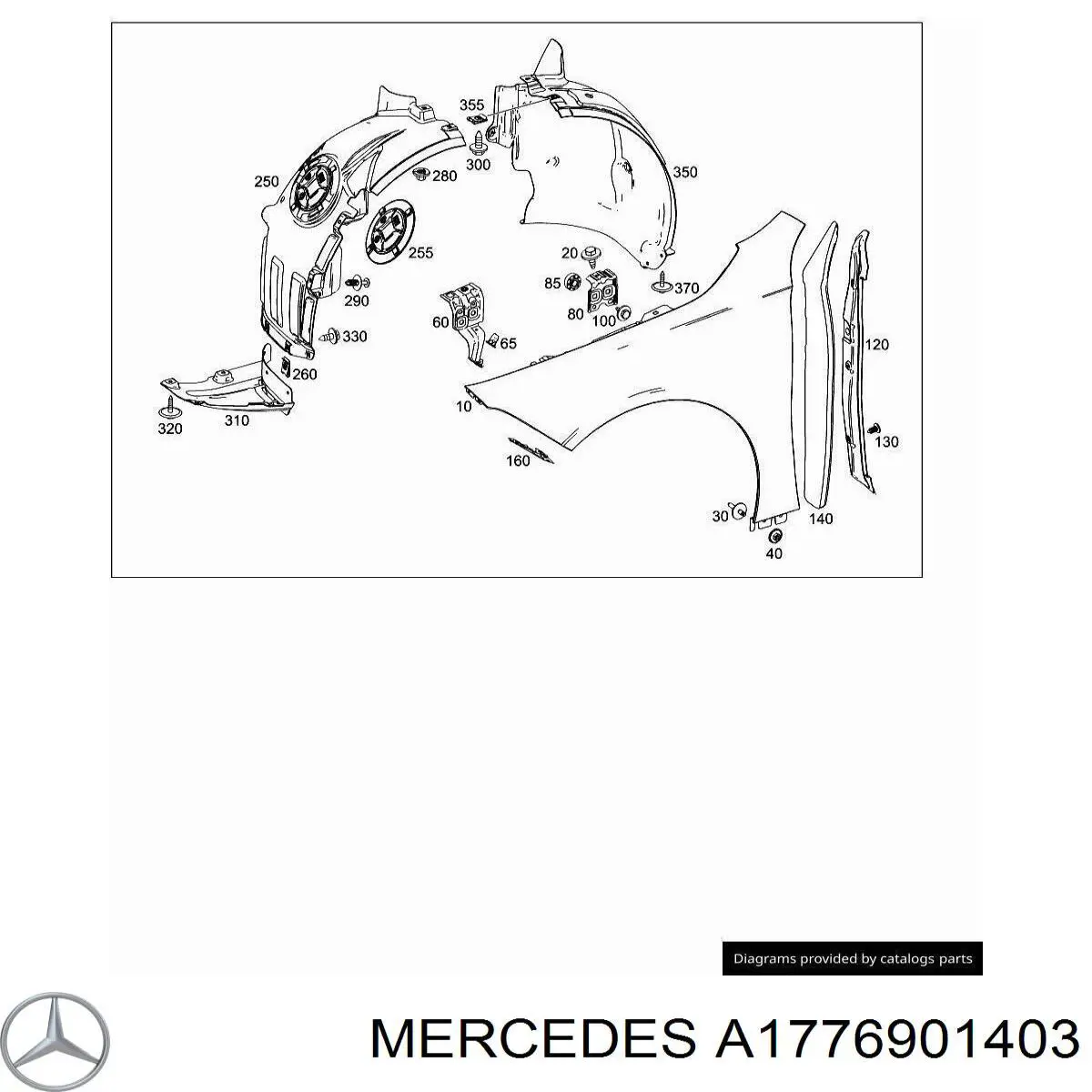 A1776901403 Mercedes 