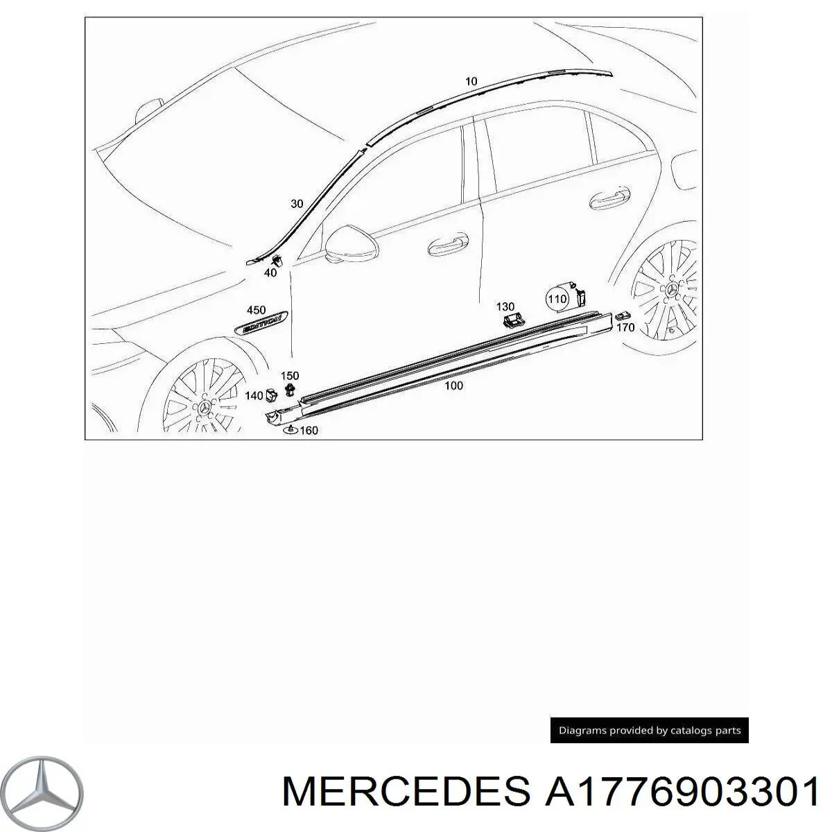 A1776903301 Mercedes 