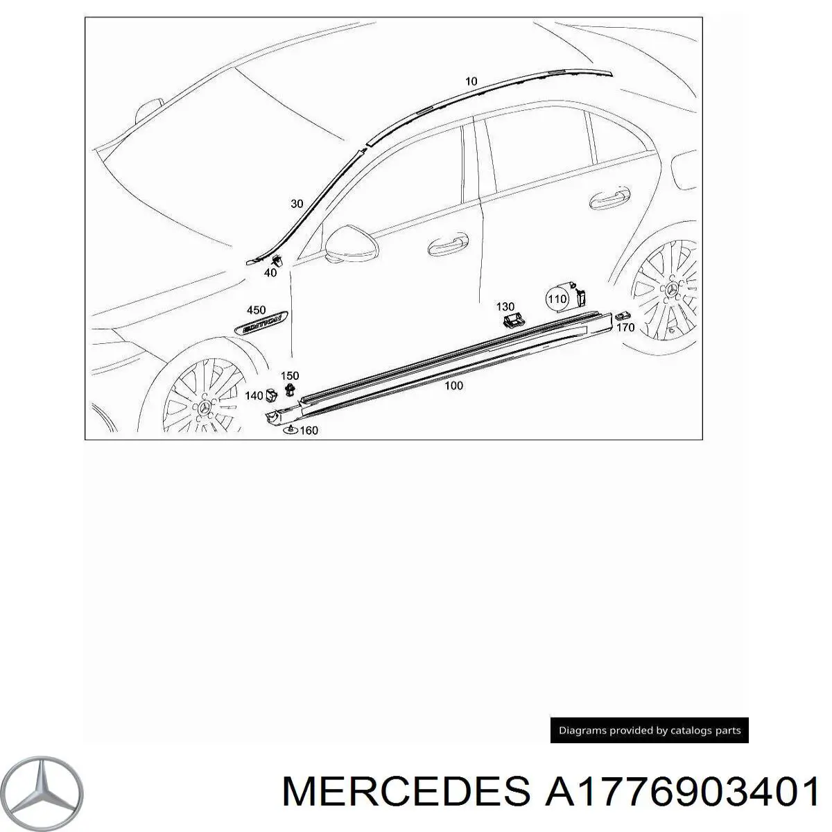 A1776903401 Mercedes 