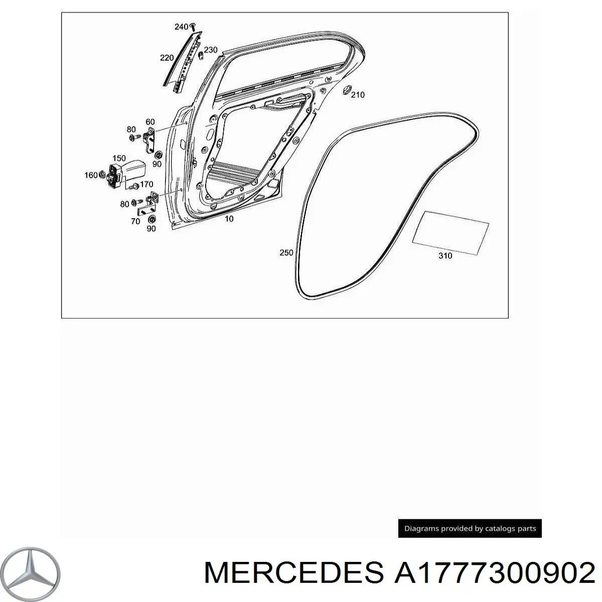 A1777300902 Mercedes 