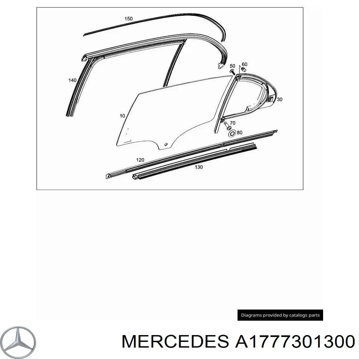  Дверь задняя правая Mercedes A 