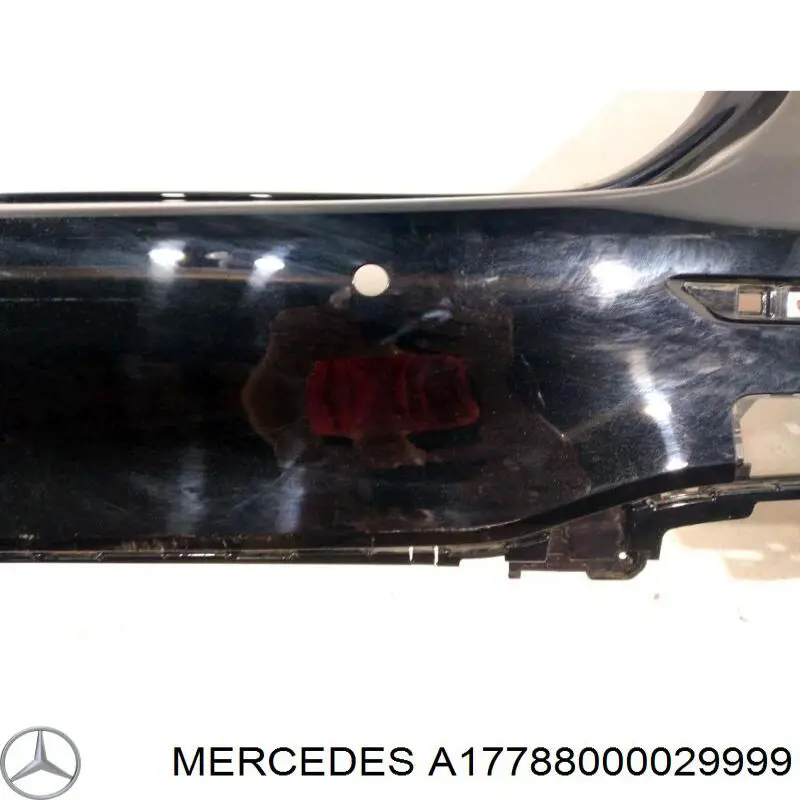  Задний бампер Mercedes A 