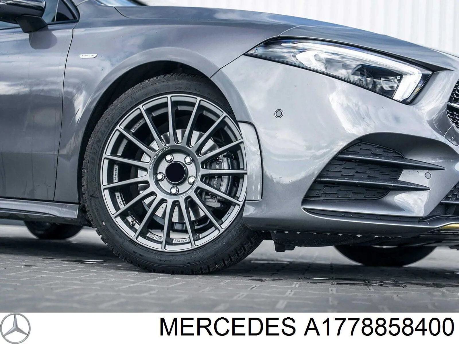 1108888 Autotechteile Заглушка ПТФ бампера переднего правая