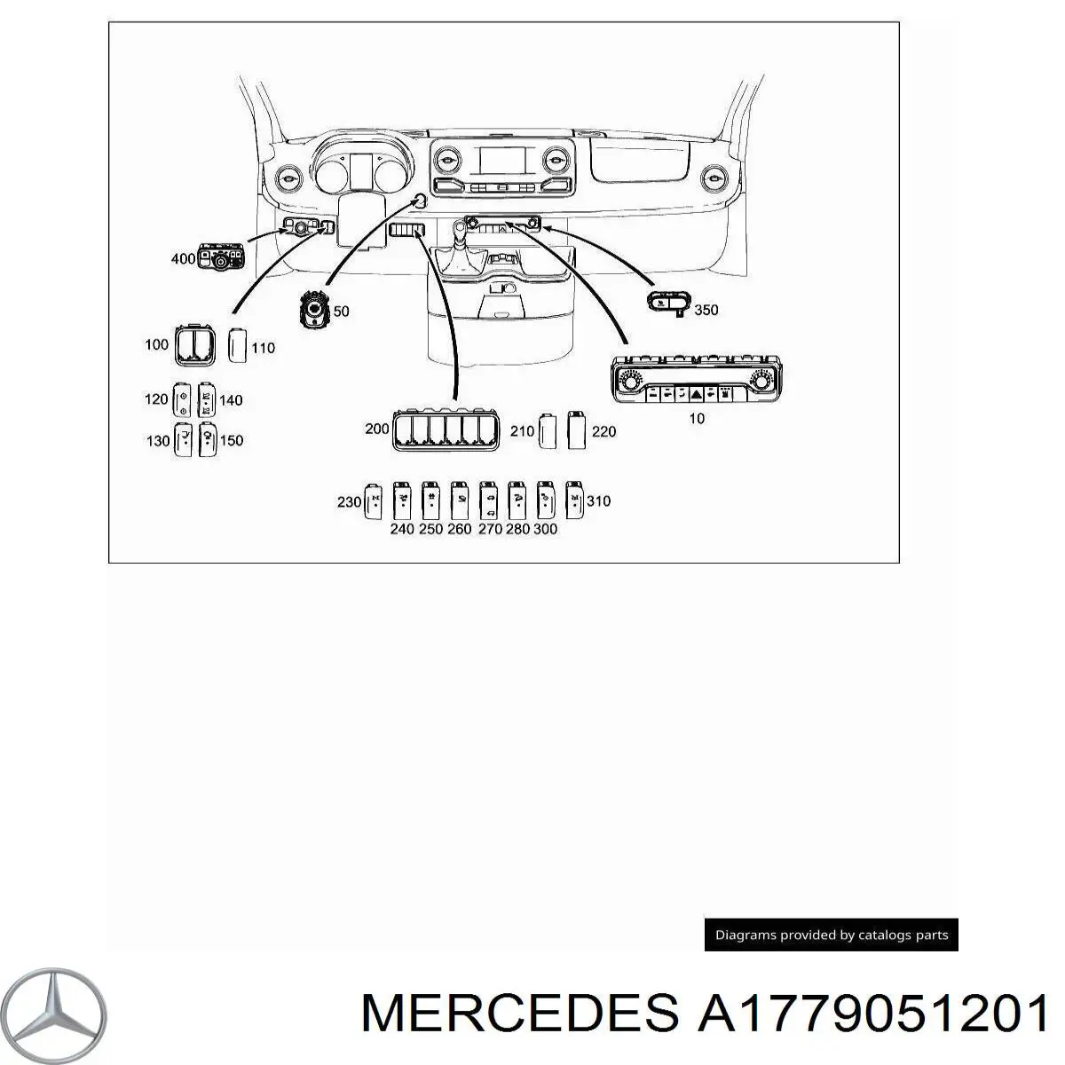 A1779051201 Mercedes 