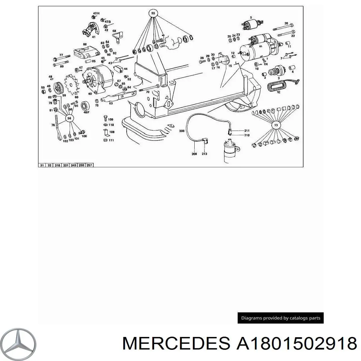  A1801502918 Mercedes