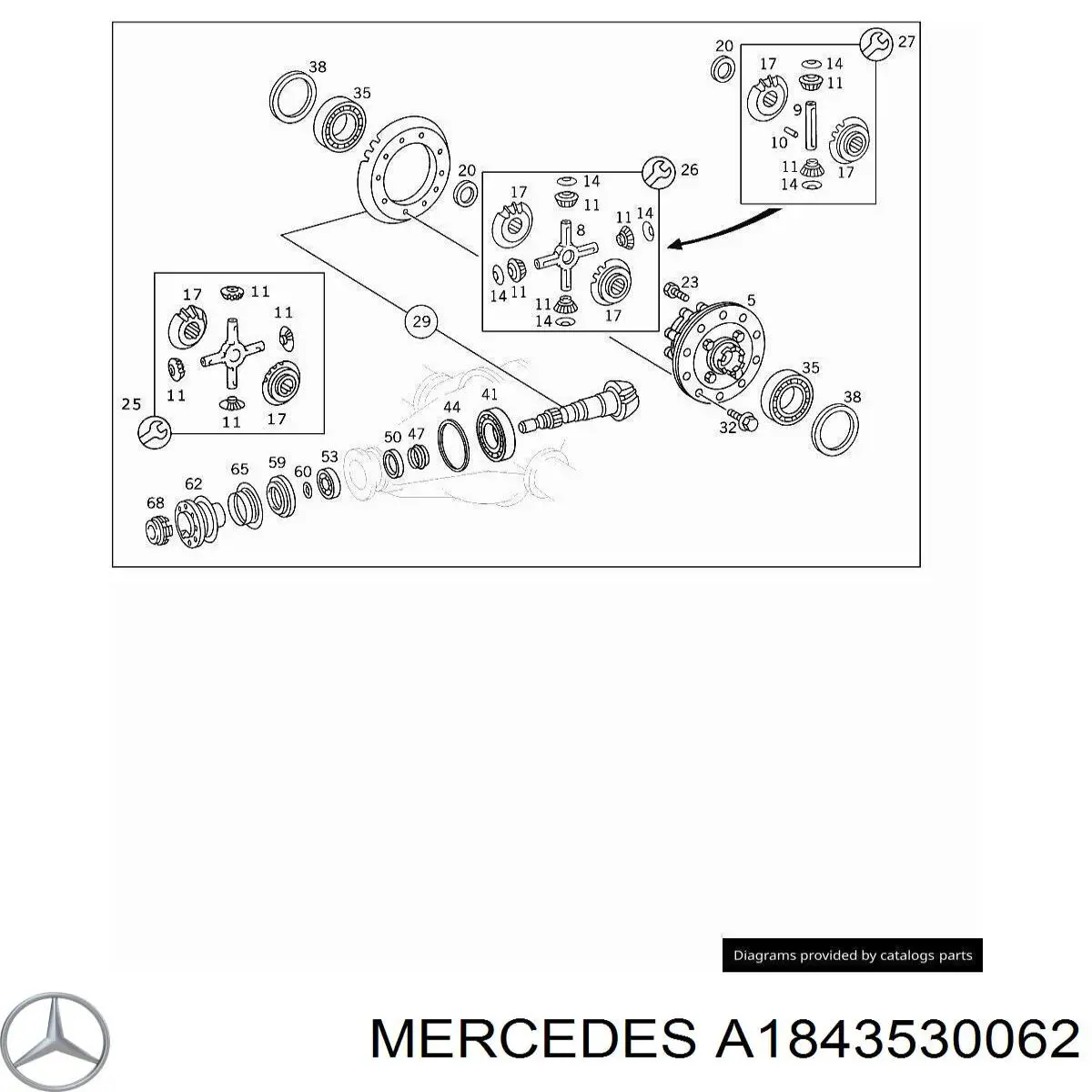  Mercedes A1843530062 цена, от 4.59 USD