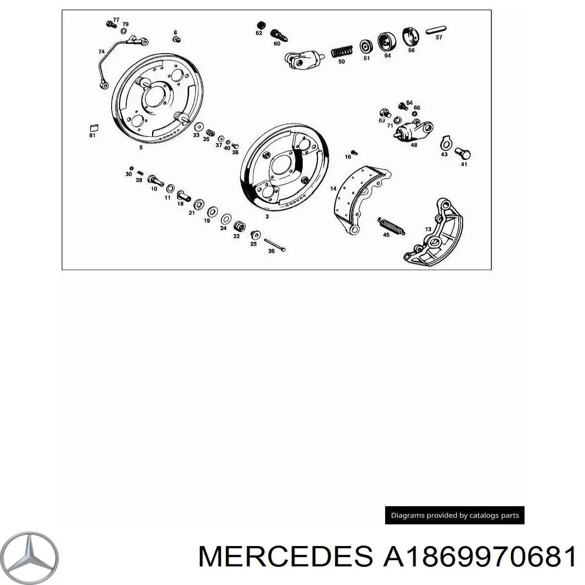 Купить A1869970681 Mercedes 