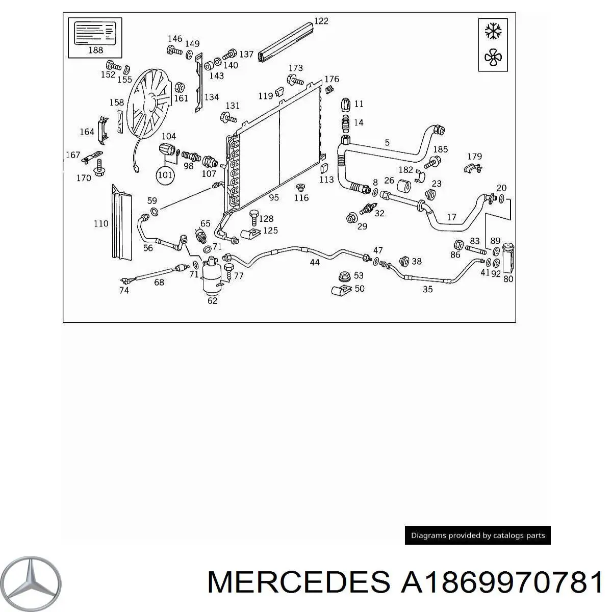  Mercedes 1869970781 цена, от 3.04 USD