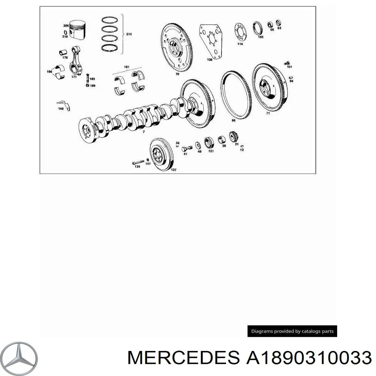  A1890310033 Mercedes