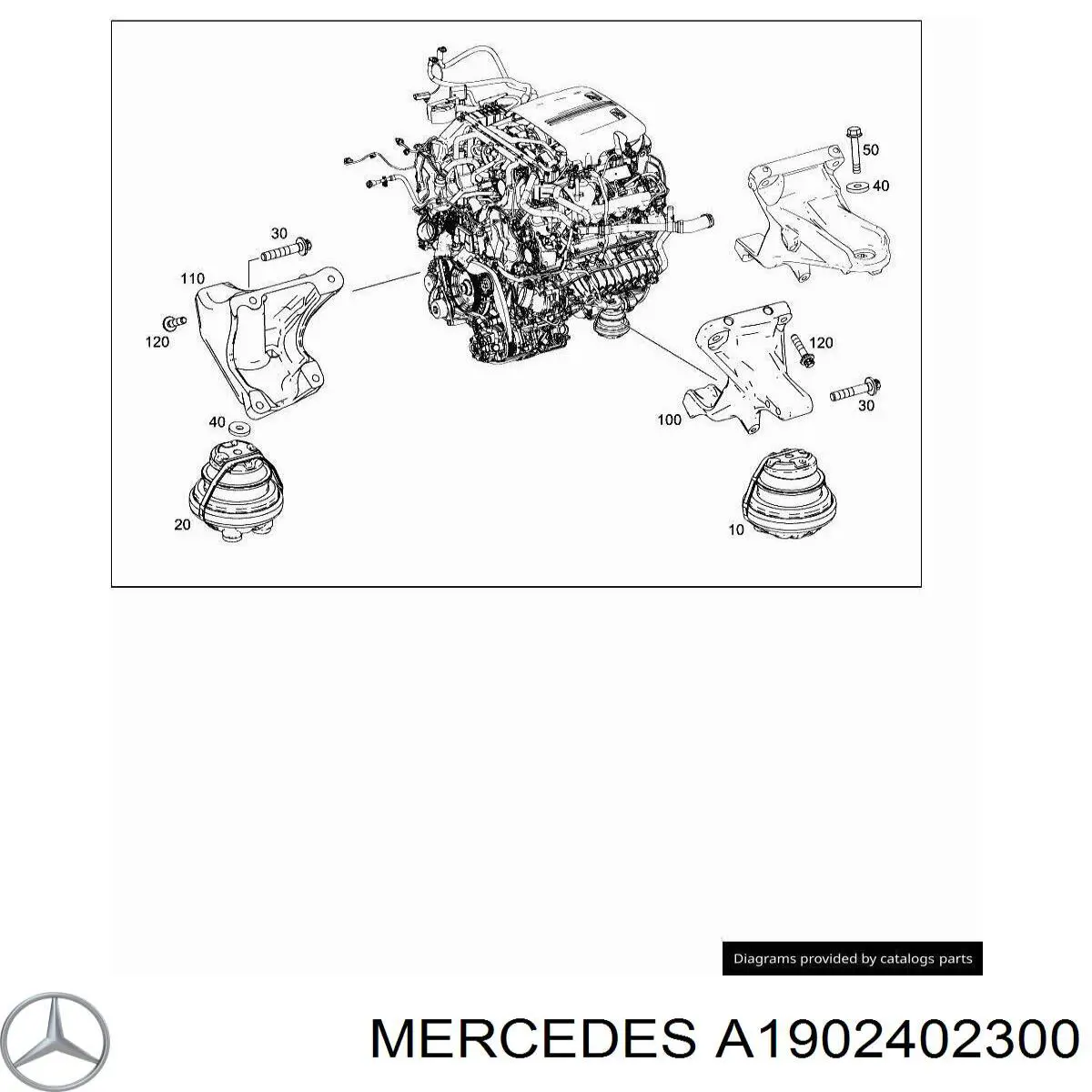 A1902402300 Mercedes 