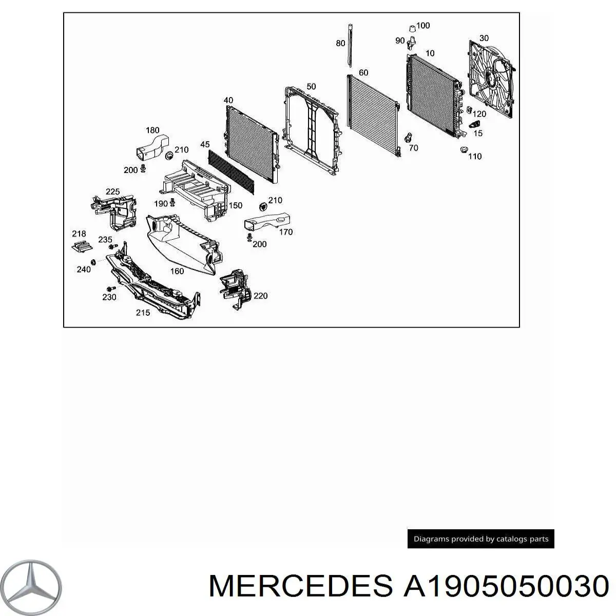 A1905050030 Mercedes 