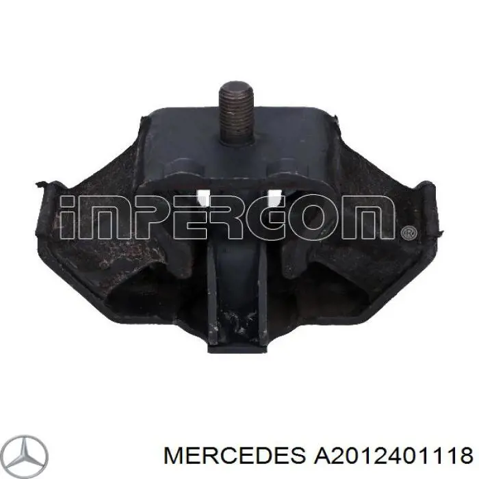 A2012401118 Mercedes подушка трансмиссии (опора коробки передач)