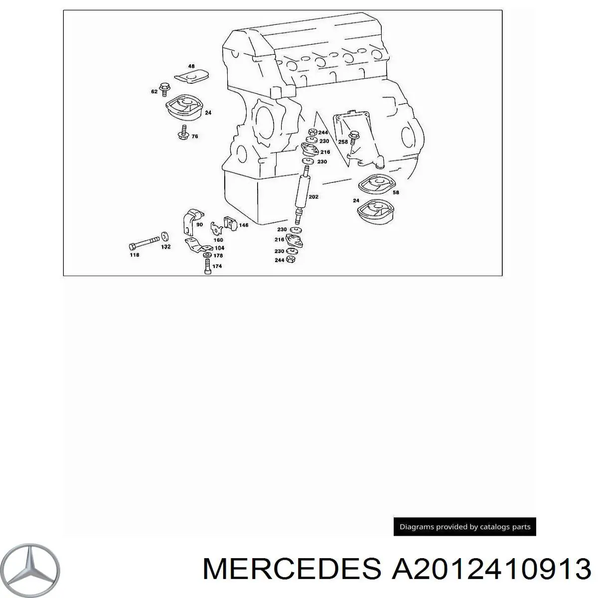 A2012410913 Mercedes 
