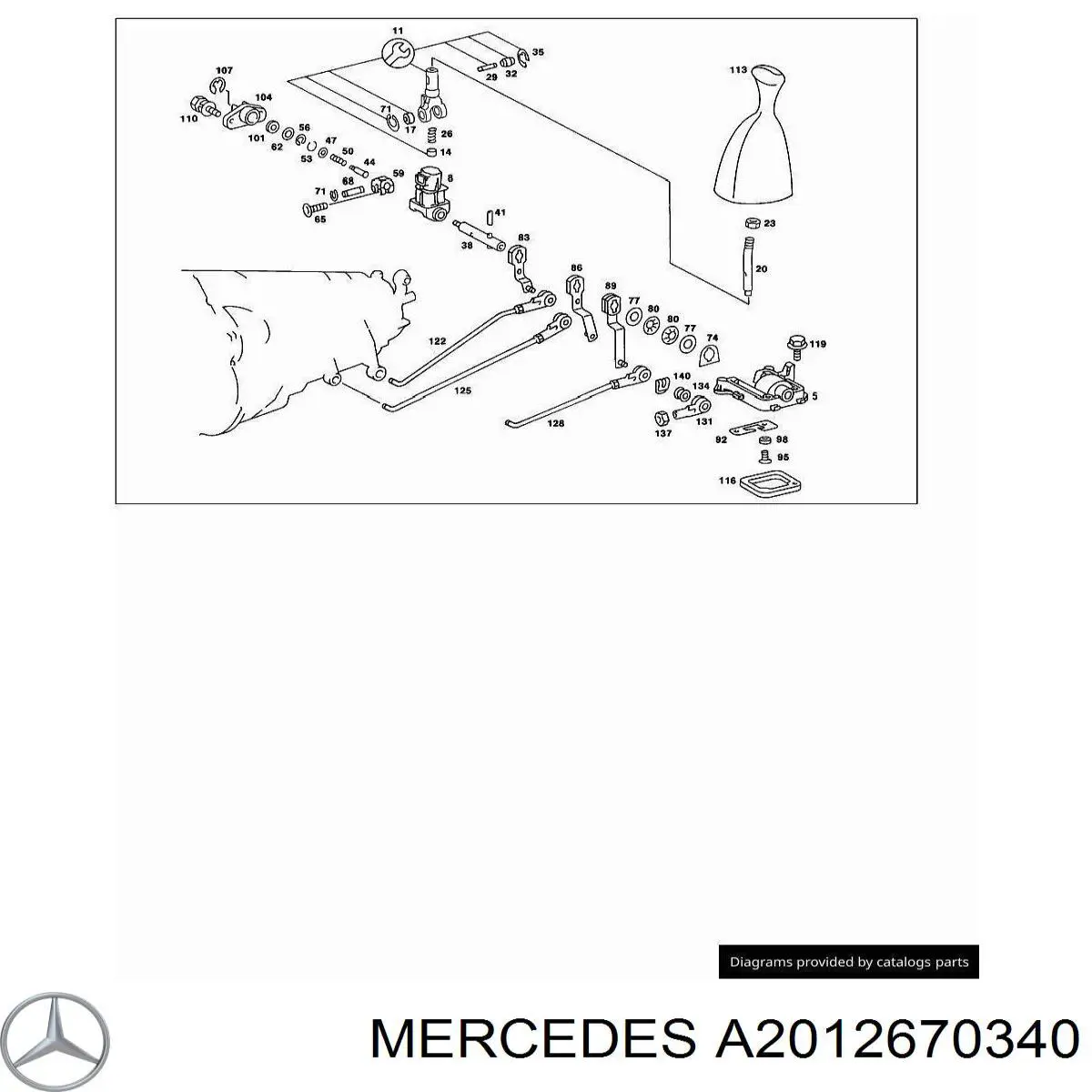 A2012670340 Mercedes 