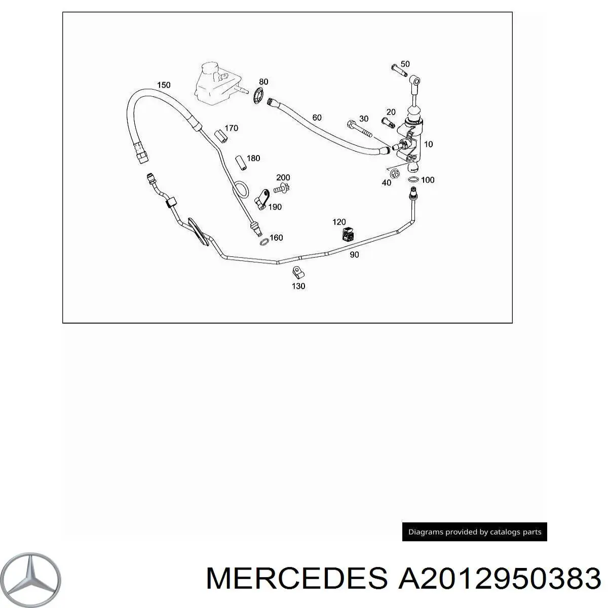 Купить 2012950383 Mercedes 
