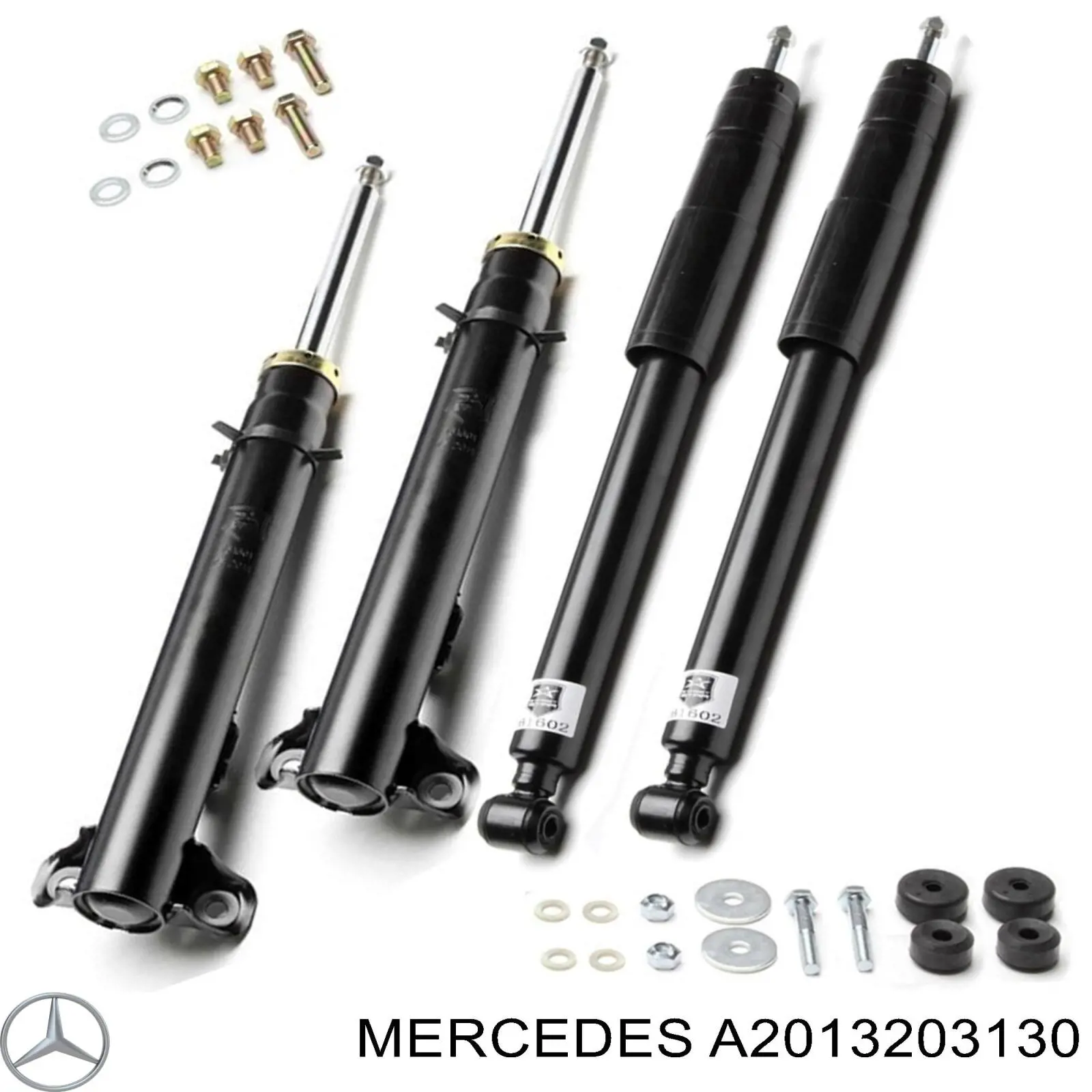 Амортизатор передний A2013203130 Mercedes