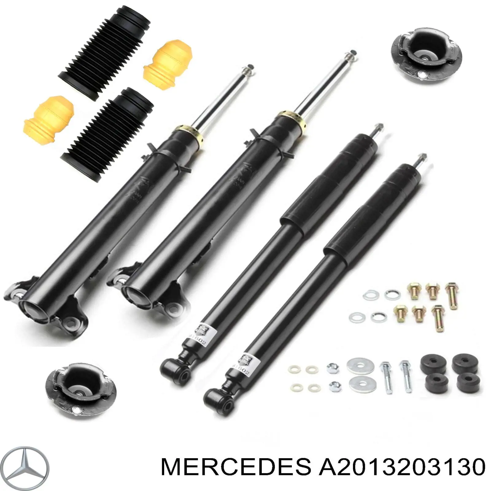 Стойка амортизатора передняя Mercedes A2013203130 цена, от 45.35 USD