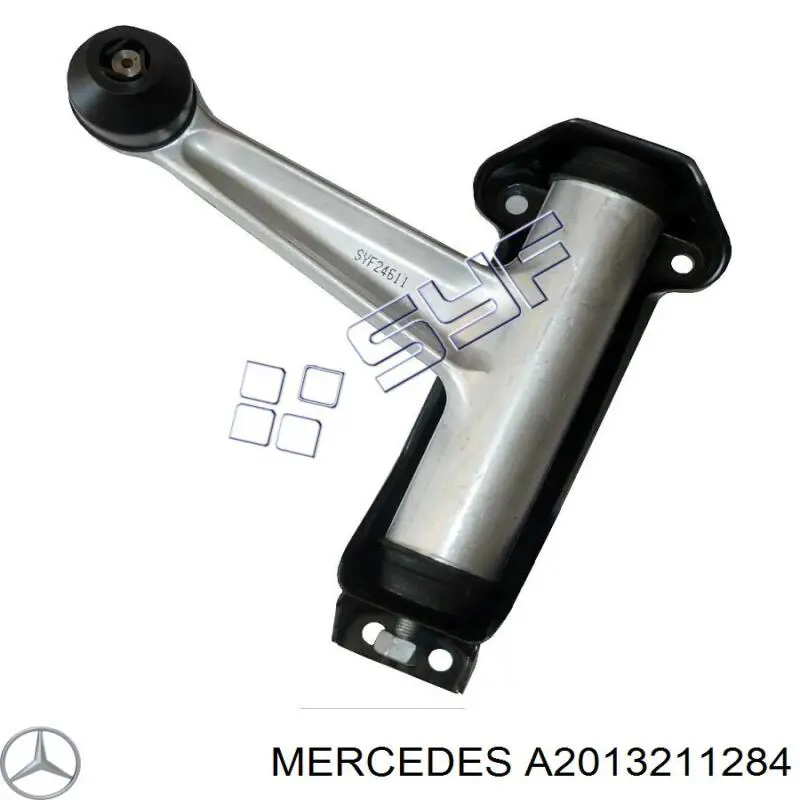 A2013211284 Mercedes проставка (резиновое кольцо пружины передней верхняя)